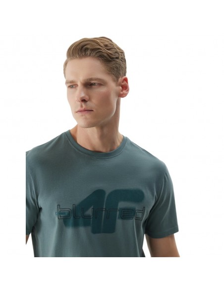 Camiseta manga corta 4F TSHIRT M1317-HOMBRE-44S-VERDE