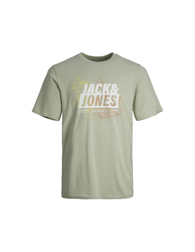 Camiseta JACK & JONES JCOMAP SUMMER  12257908 VERDE Verde