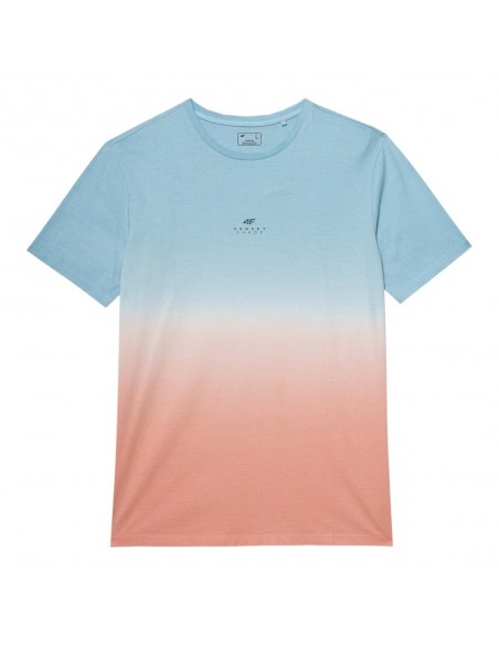 Camiseta manga corta 4F TSHIRT M1290-HOMBRE-34S-AZUL CLARO