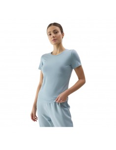Camiseta manga corta 4F TSHIRT F1267-MUJER-34S-AZUL CLARO