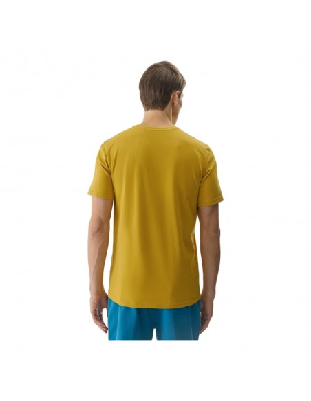 Camiseta amarilla manga corta 4F TSHIRT M1156-HOMBRE-71 4FWSS24TTSHM1156-71SS-
