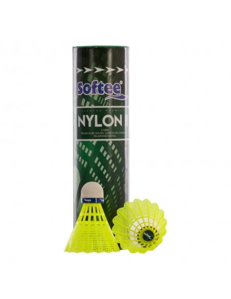 VOLANTES BADMINTON NYLON II AMARILLO