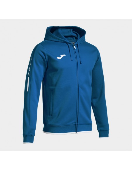 JOMA CHAQUETA OLIMPIADA CON CAPUCHA ROYAL/BLANCO