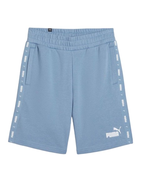 Pantalon corto PUMA 849043-20-ESS+ Tape Woven Shorts-UNISEX-AZUL MARINO