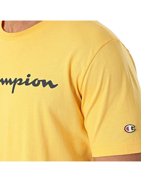 Camiseta CHAMPION Crewneck T-Shirt-219831-YS107-NARANJA-HOMBRE