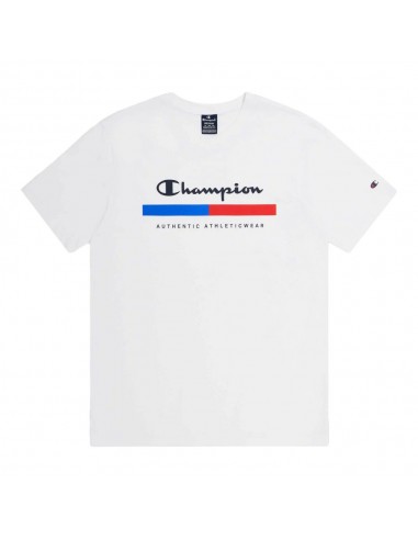 Camiseta CHAMPION Crewneck T-Shirt-306696-WW001-BLANCO-NIÑO
