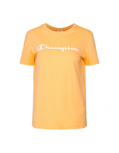 Camiseta CHAMPION Crewneck T-Shirt-117366-PS187-CORAL-MUJER