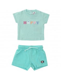 Conjunto Ropa CHAMPION Set-404976-GS009-VERDE AGUA-NIÑA