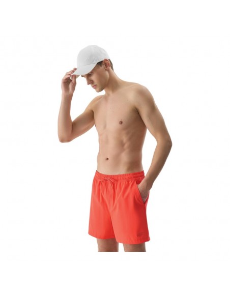 Bañador 4F BOARD SHORTS M085-HOMBRE-62N-ROJO