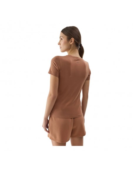 Camiseta manga corta 4F TSHIRT F1267-MUJER-81S-MARRON