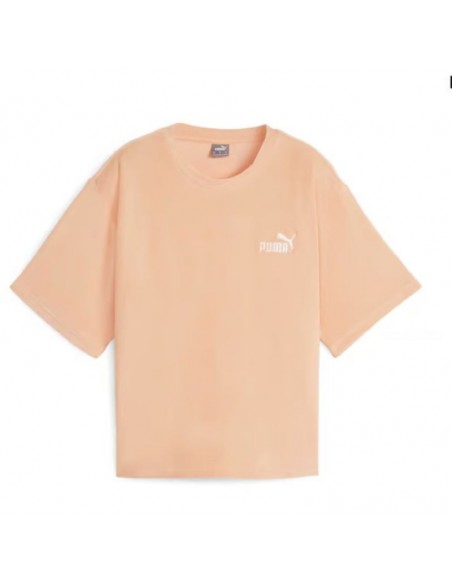Camiseta PUMA ESS ELEVATED RELAXED 677947 45 Naranja