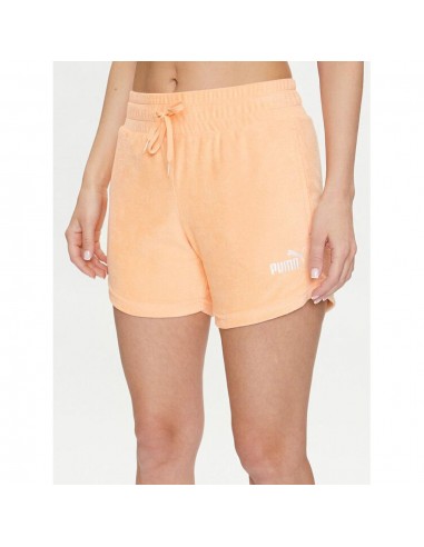 Pantalón Corto PUMA ESS ELVATED 5”SHORT 677946 45 Naranja