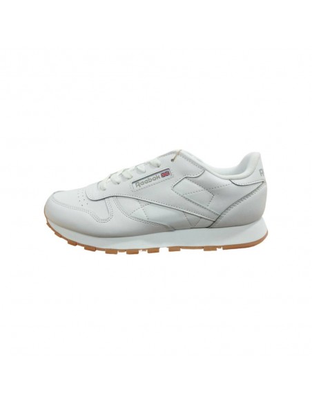 CALZADO CLÁSICO REEBOK-CL LTHR-100010472-NIÑO-BLANCO