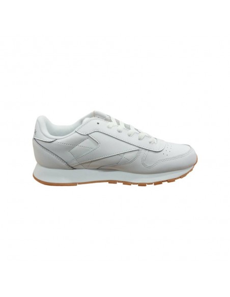 CALZADO CLÁSICO REEBOK-CL LTHR-100010472-NIÑO-BLANCO