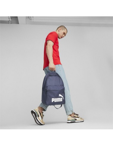 PUMA Mochila deportiva-PUMA Phase Backpack-079943-02-AZUL MARINO