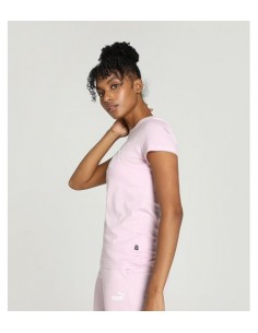 Camiseta PUMA ESS LOGO TEE 586775 60 Rosa 2
