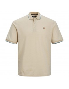 Polo JACK & JONES JPRBLUWIN POLO SS NOOS 12169064 Beige...