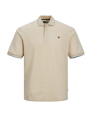 Polo JACK & JONES JPRBLUWIN POLO SS NOOS 12169064 Beige Beige