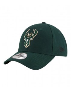 NEW ERA Gorra Milwaukee Bucks The League 9FORTY, VERDE...