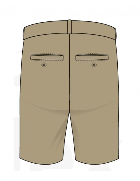( 2-10 ) FRANCISCANAS PANT. CORTO UNIFORME