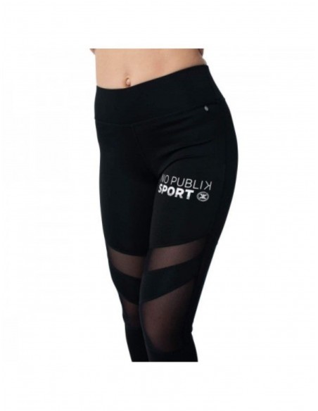 Malla NOPUBLIK SPORT LEGGINGS FEMME NPK AKITA NOIR ASS POEA UNIT CR 2N 10 4 9 Negro