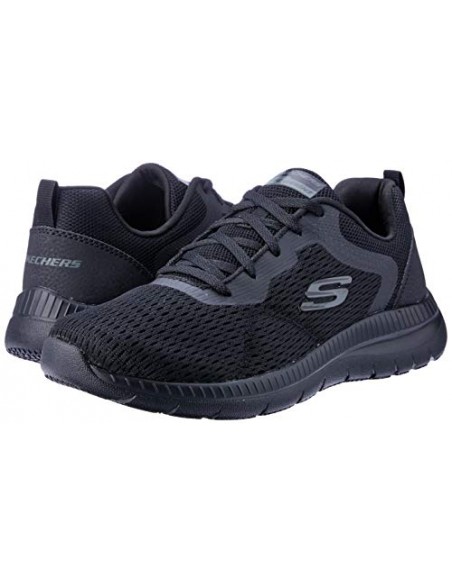 Zapatilla de Moda para MUJER SKECHERS BOUNTIFUL-QUICK PATH-BBK