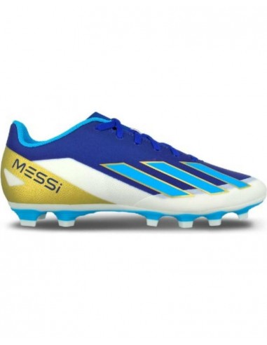 Botas fútbol UNISEX Adidas-X CRAZYFAST CLUB FxG MESSI-ID0724-AZUL