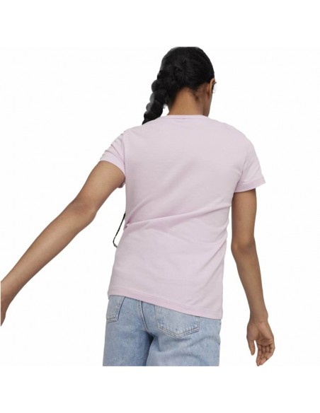 Camiseta de manga corta PUMA 587029-60-ESS Logo Tee G-NIÑA-ROSA