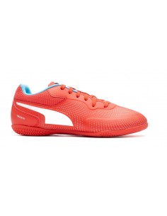 Botas de Futbol para UNISEX JUNIOR PUMA TRUCO ROJO BLANCO 2