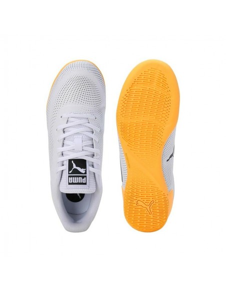 Botas de Futbol para UNISEX JUNIOR PUMA TRUCO III BLANCO