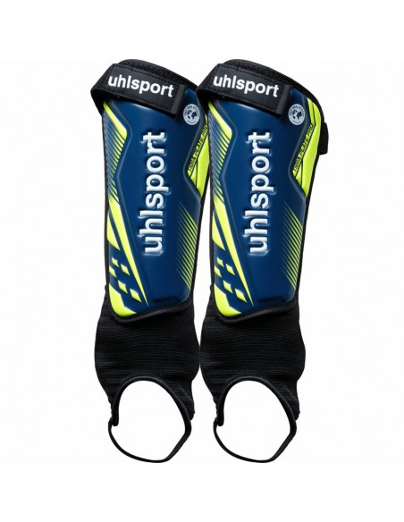 ESPINILLERAS UHLSPORT TIBIA PLATE PRO NAVY/YELLOW