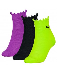 CALCETIN PUMA WOMEN RUFFLE QUARTER 3P 2