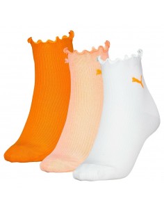 CALCETIN PUMA WOMEN RUFFLE QUARTER 3P