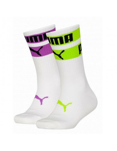 CALCETIN PUMA KIDS LOGO STRIPES SOCK 2P