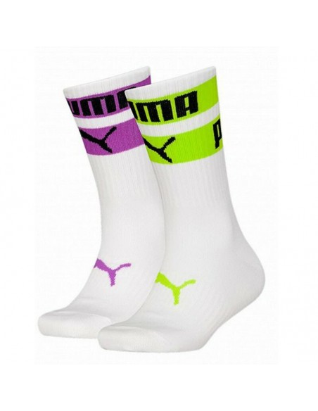 CALCETIN PUMA KIDS LOGO STRIPES SOCK 2P