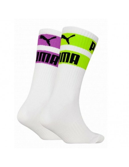 CALCETIN PUMA KIDS LOGO STRIPES SOCK 2P