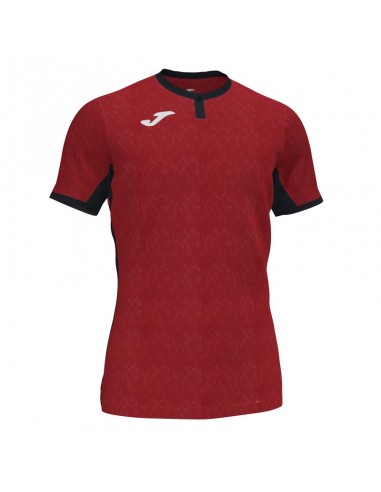 JOMA-CAMISETA TOLETUM II ROJO-NEGRO M/C