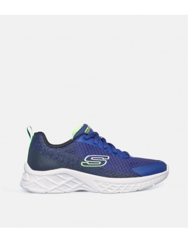 Calzado multideporte SKECHERS-MICROSPEC II - VOVRI-403925LNBLM-AZUL MARINO-NIÑO