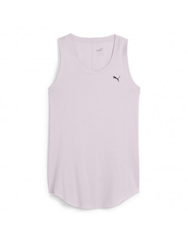 Camiseta de tiras PUMA 524844-60-STUDIO FOUNDATION RACERBACK TANK-MUJER-VIOLETA