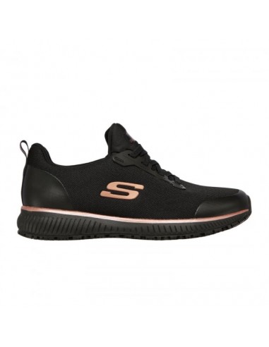 Zapatilla SKECHERS SQUAD 77222EC BKRG Negro