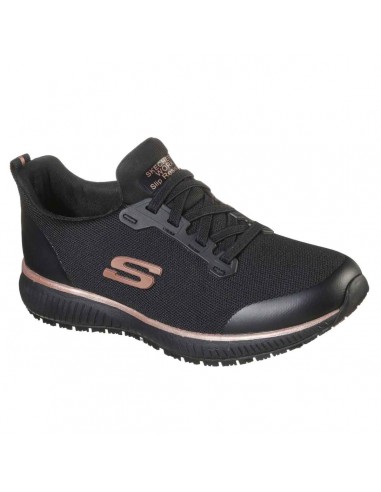 Zapatilla SKECHERS SQUAD 77222EC BKRG Negro