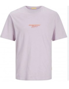 Camiseta JACK & JONES JORARUBA PUFF BRANDING TEE SS CREW...