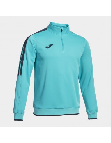 JOMA SUDADERA OLIMPIADA 1/2 ZIP TURQUESA FLUOR