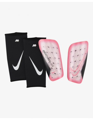 ESPINILLERAS NIKE MERCUCIAL LITE SOCCER ROSA