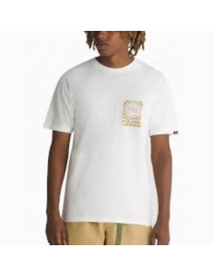 Camiseta VANS SUN AND SURF SS TEE VN000G5KFS81 Blanco