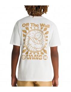 Camiseta VANS SUN AND SURF SS TEE VN000G5KFS81 Blanco 2
