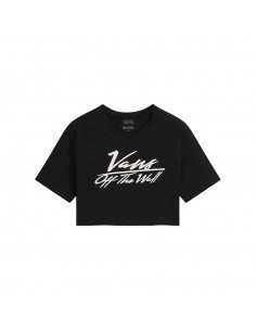 Camiseta VANS GO ANYPLACE CREW CROP II VN000GJ1BLK1 Negro