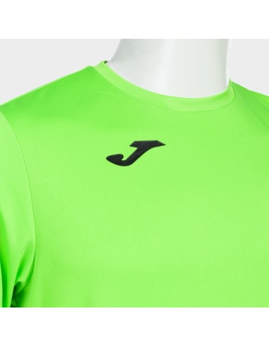JOMA-CAMISETA COMBI VERDE FLUOR M/C