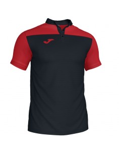 JOMA-POLO HOBBY II NEGRO-ROJO M/C