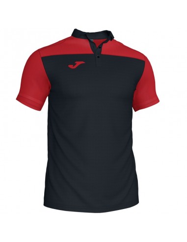 JOMA-POLO HOBBY II NEGRO-ROJO M/C